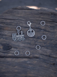 Steam Engine Stitch Markers