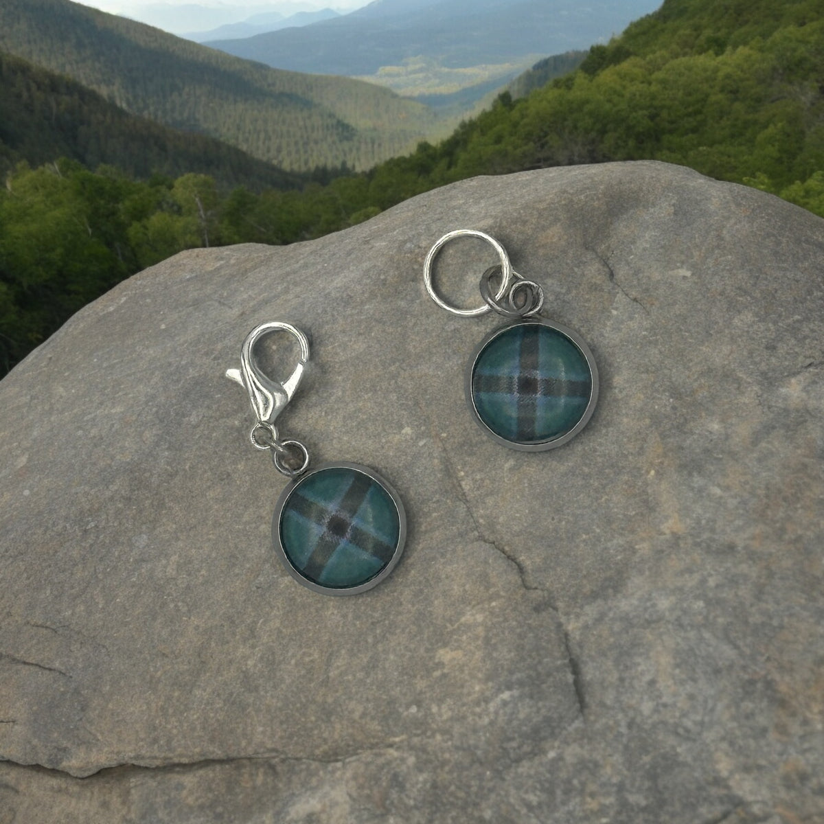 Douglas Ancient Tartan Stitch Marker Set