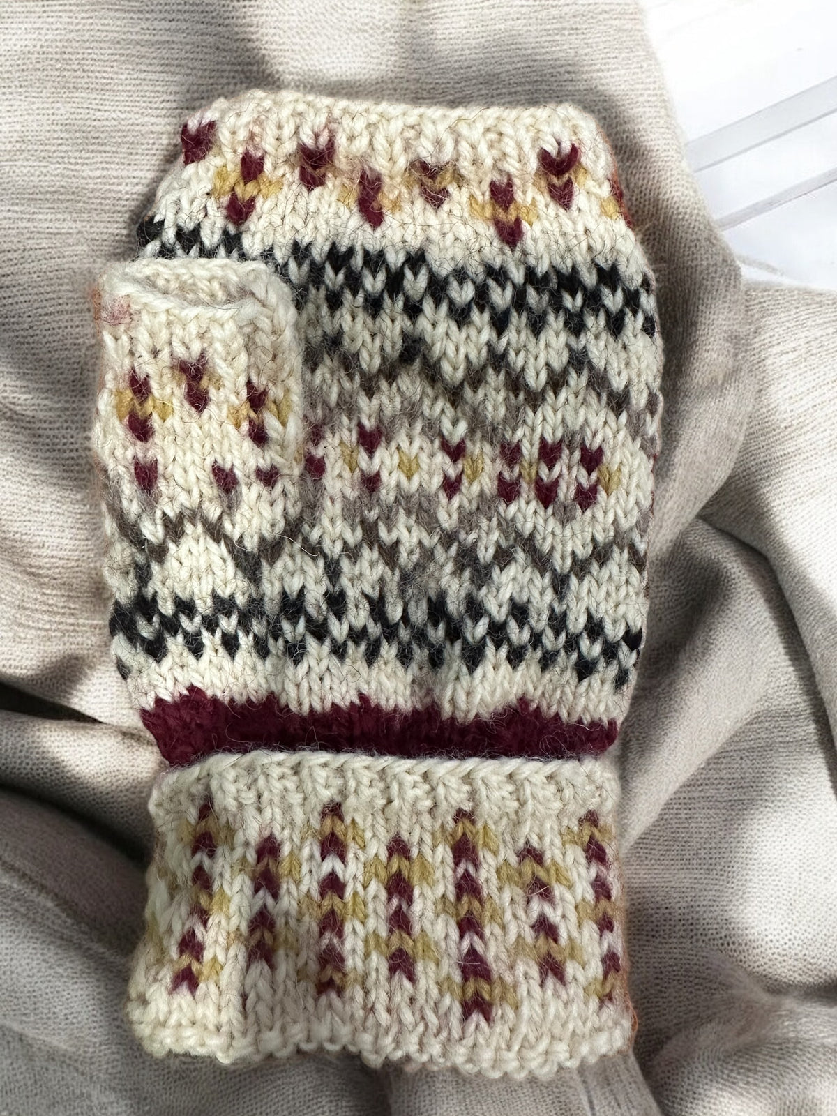 Rionag Mitts Pattern