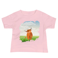 Highland Coo Baby Jersey Short Sleeve Tee