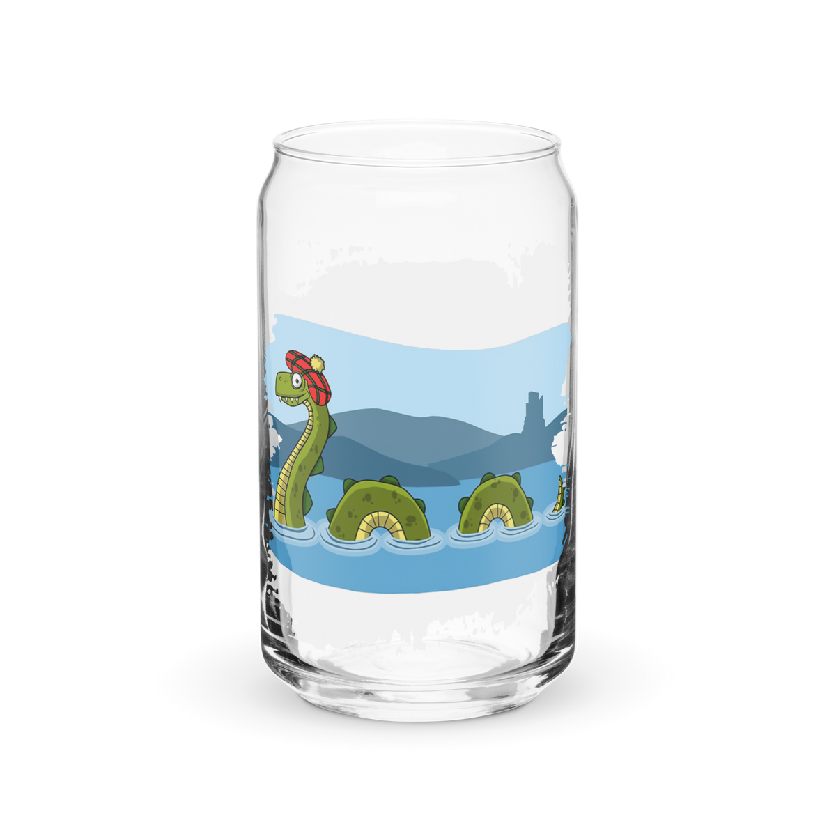 Nessie Can-Shaped Glass