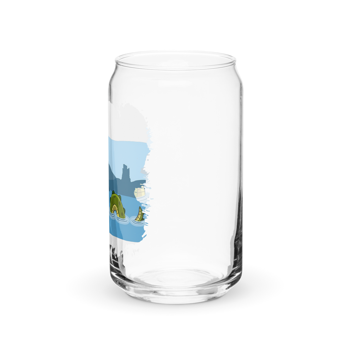 Nessie Can-Shaped Glass