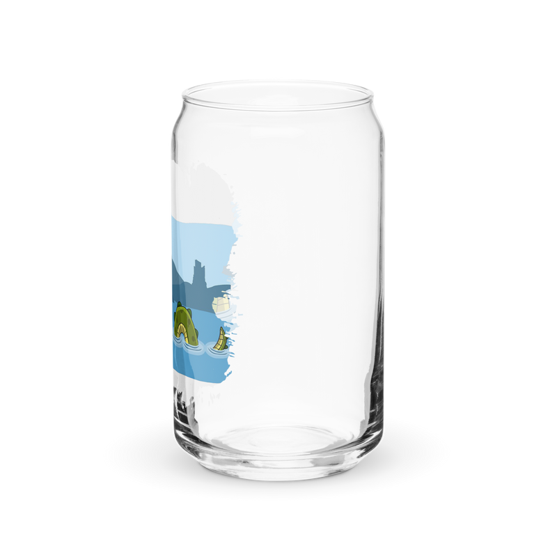 Nessie Can-Shaped Glass