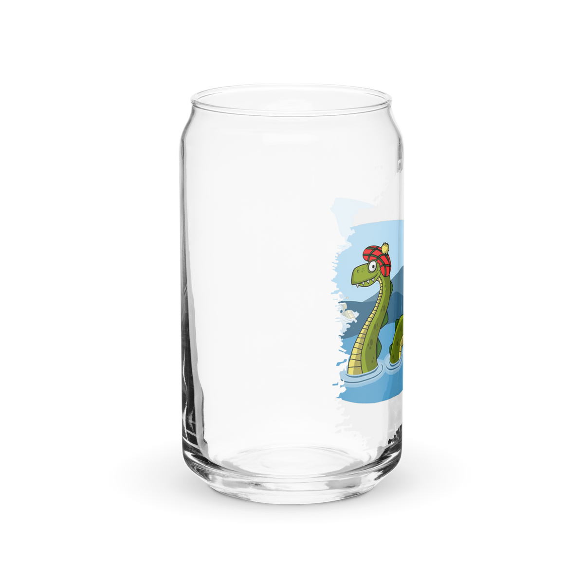 Nessie Can-Shaped Glass