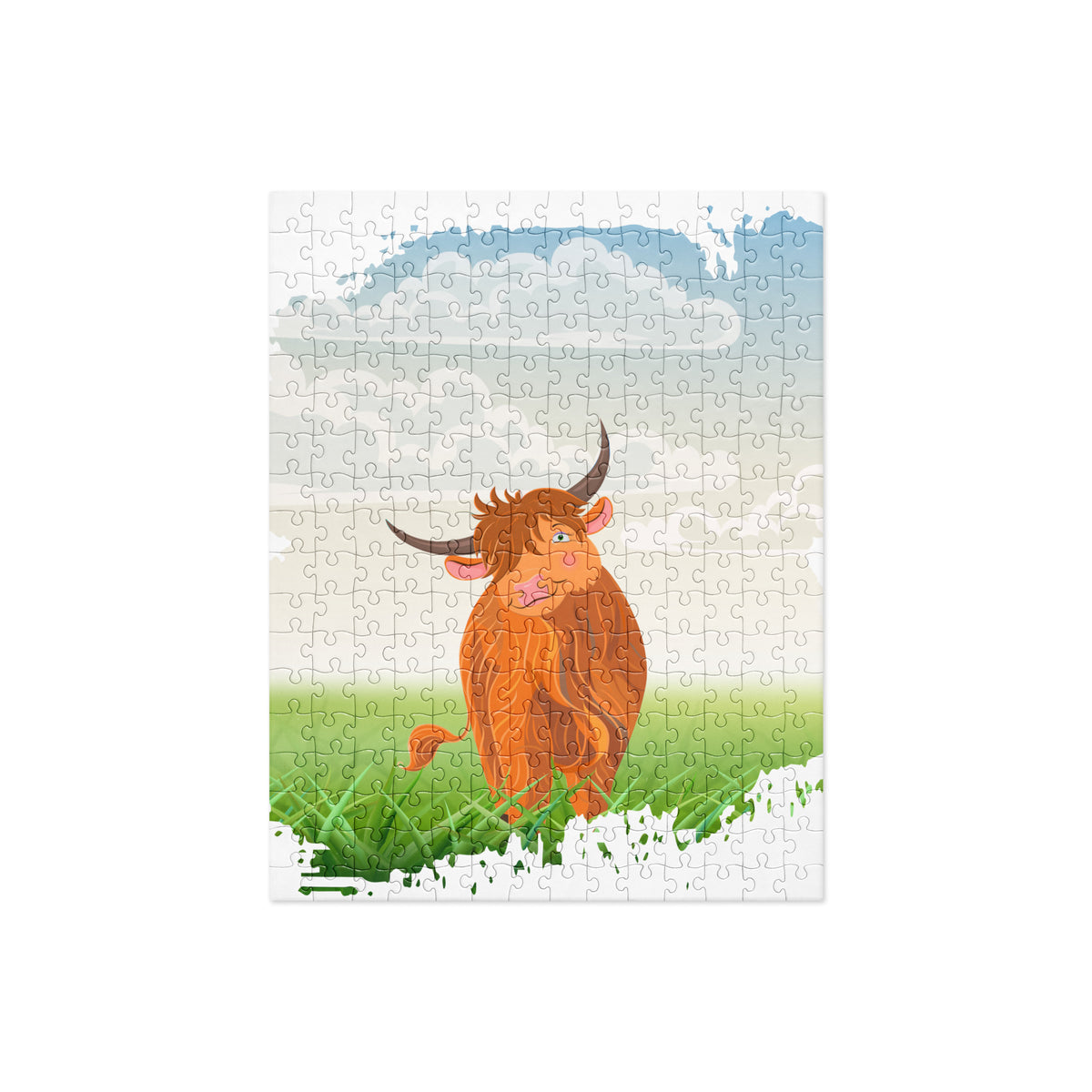 Puzzle Highland Coo