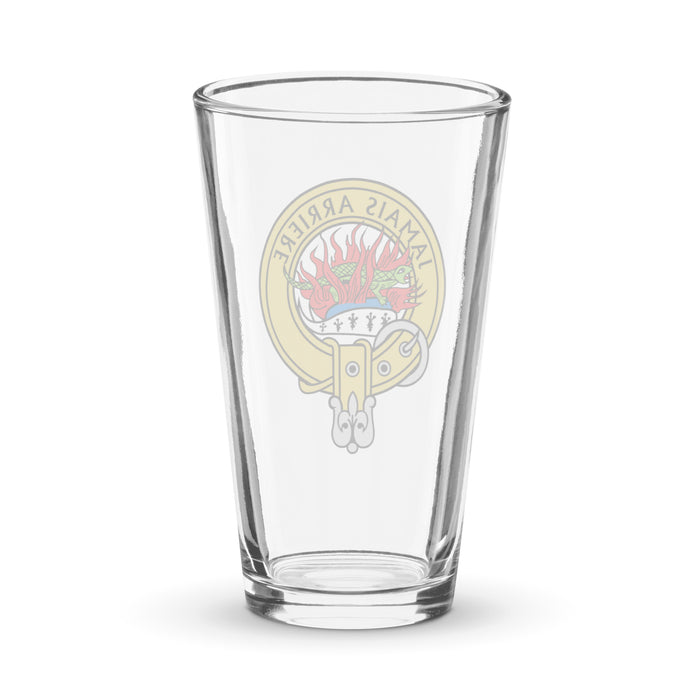 Clan Douglas Crest Pint Glass