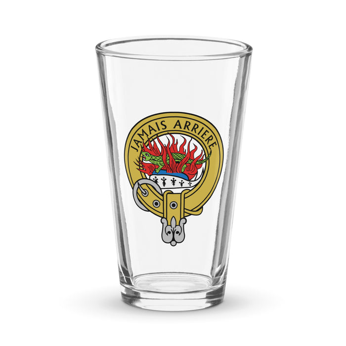 Clan Douglas Crest Pint Glass