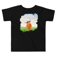 T-shirt à manches courtes pour tout-petits Highland Coo