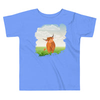 Highland Coo Toddler Short Sleeve Tee