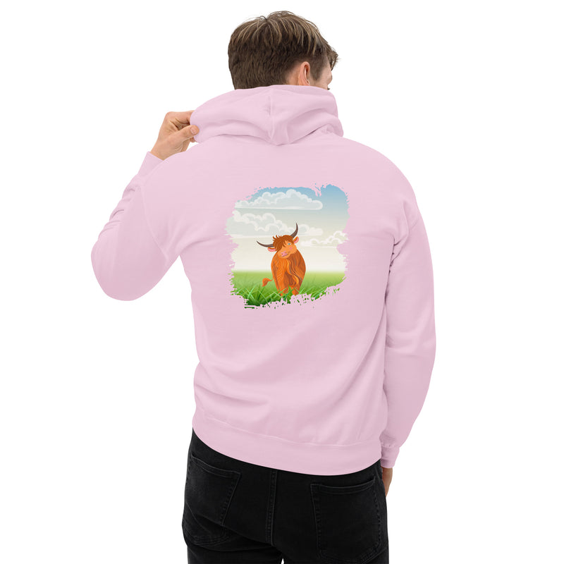 Highland Coo Adult Hoodie