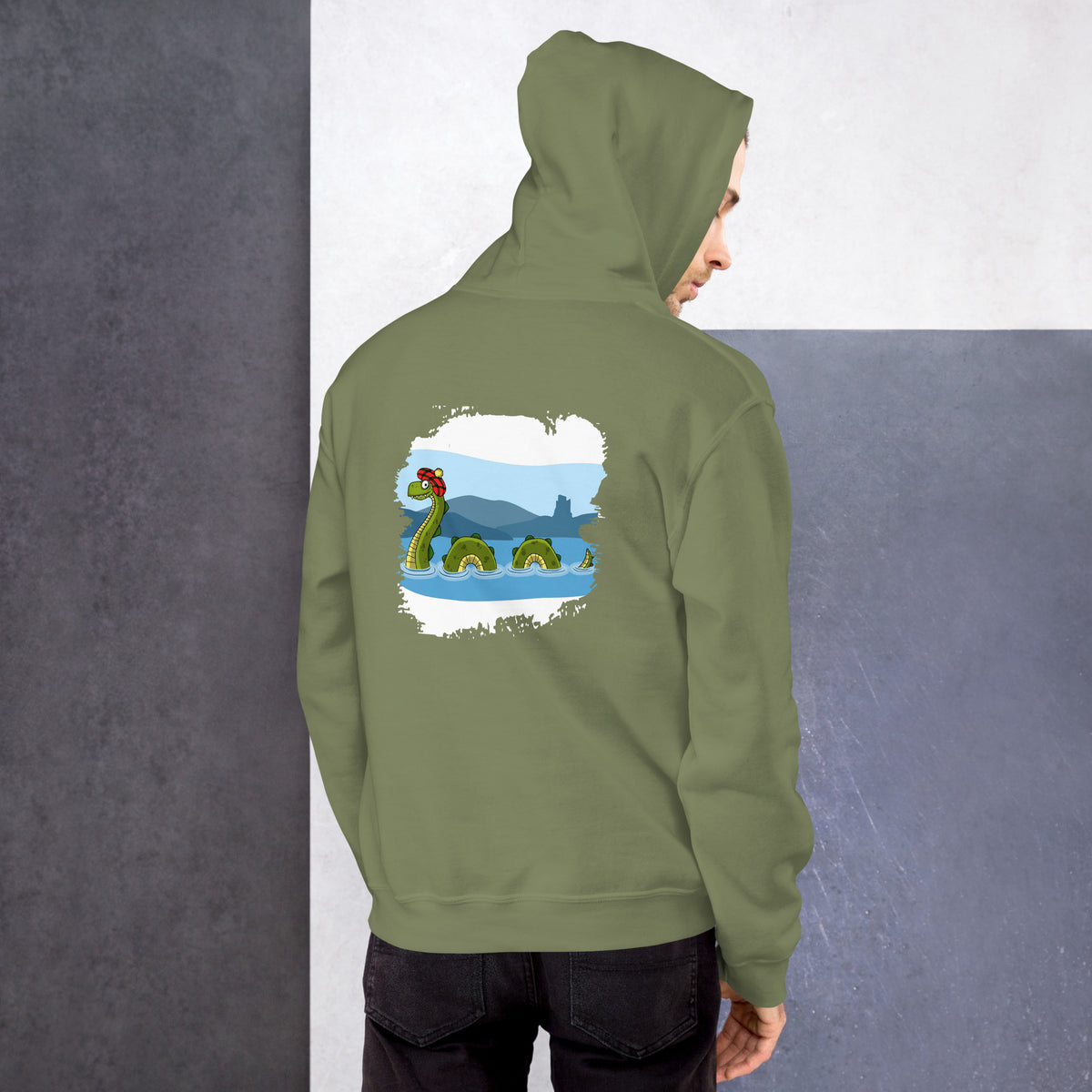 Nessie Adult Hoodie