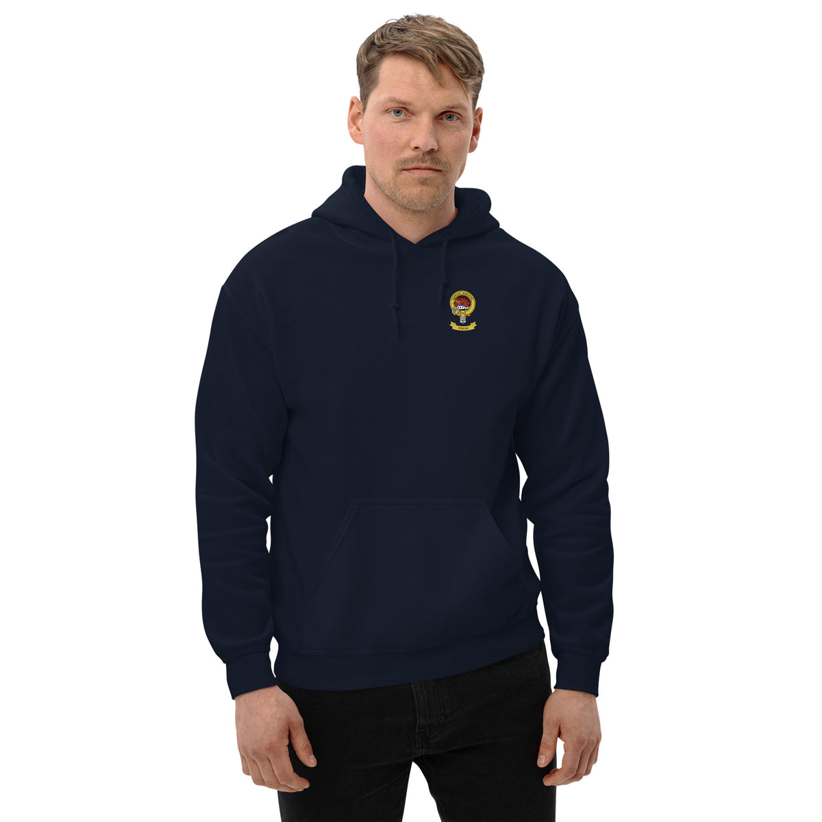 Sudadera con capucha para adultos Highland Coo