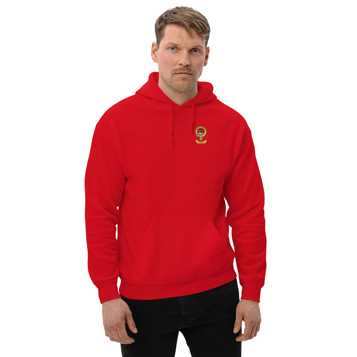 Sudadera con capucha para adultos Highland Coo