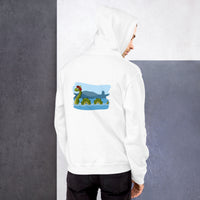 Sudadera con capucha para adultos Nessie