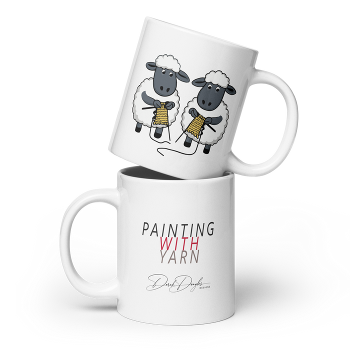 Painting With Yarn Mug