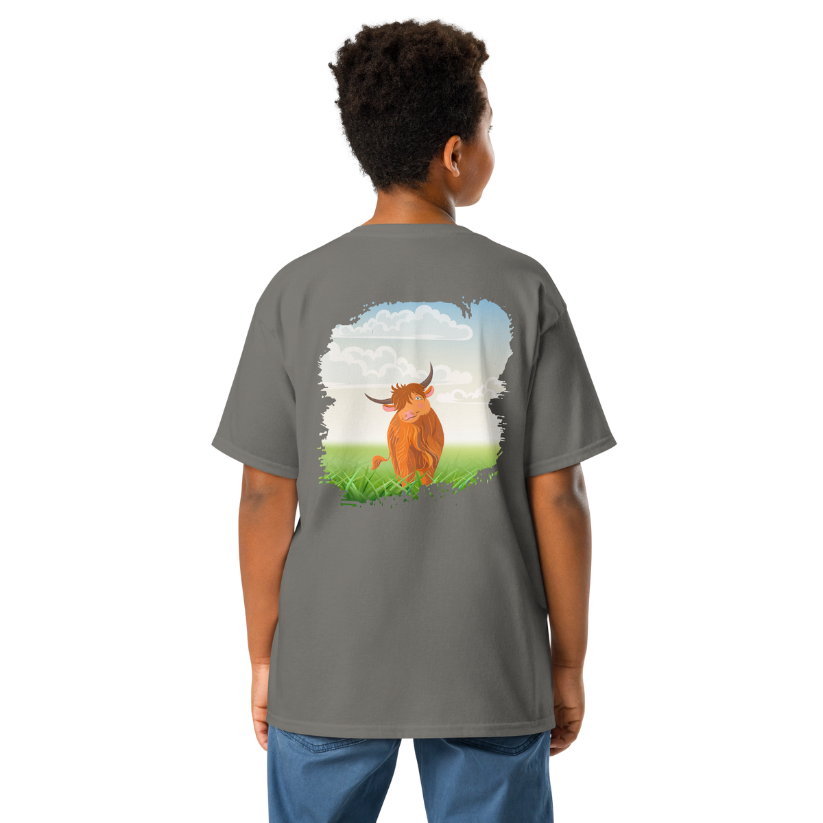 Highland Coo Youth Tee