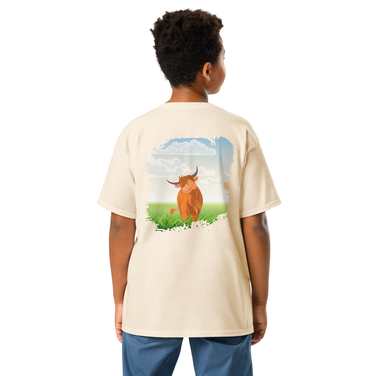 Highland Coo Youth Tee