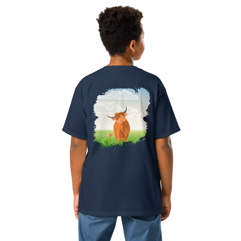 Highland Coo Youth Tee