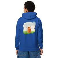 Highland Coo Youth Hoodie